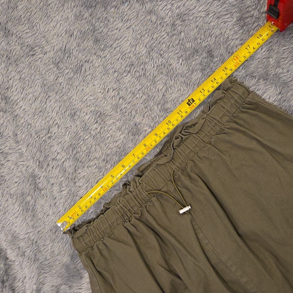 Rachel Zoe Olive Midi Cargo Skirt Size L! - Picture 6 of 8